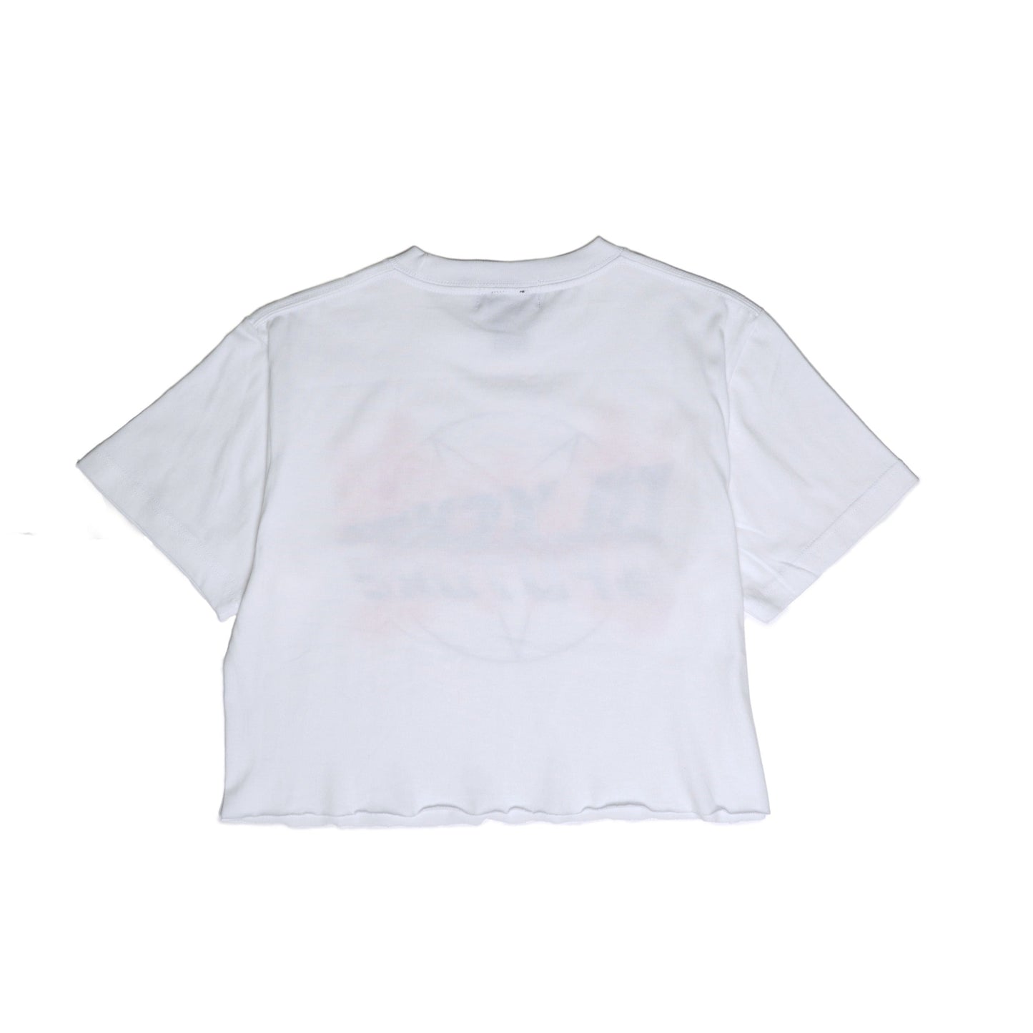 BLXCK To The Future Cropped Tee (White)