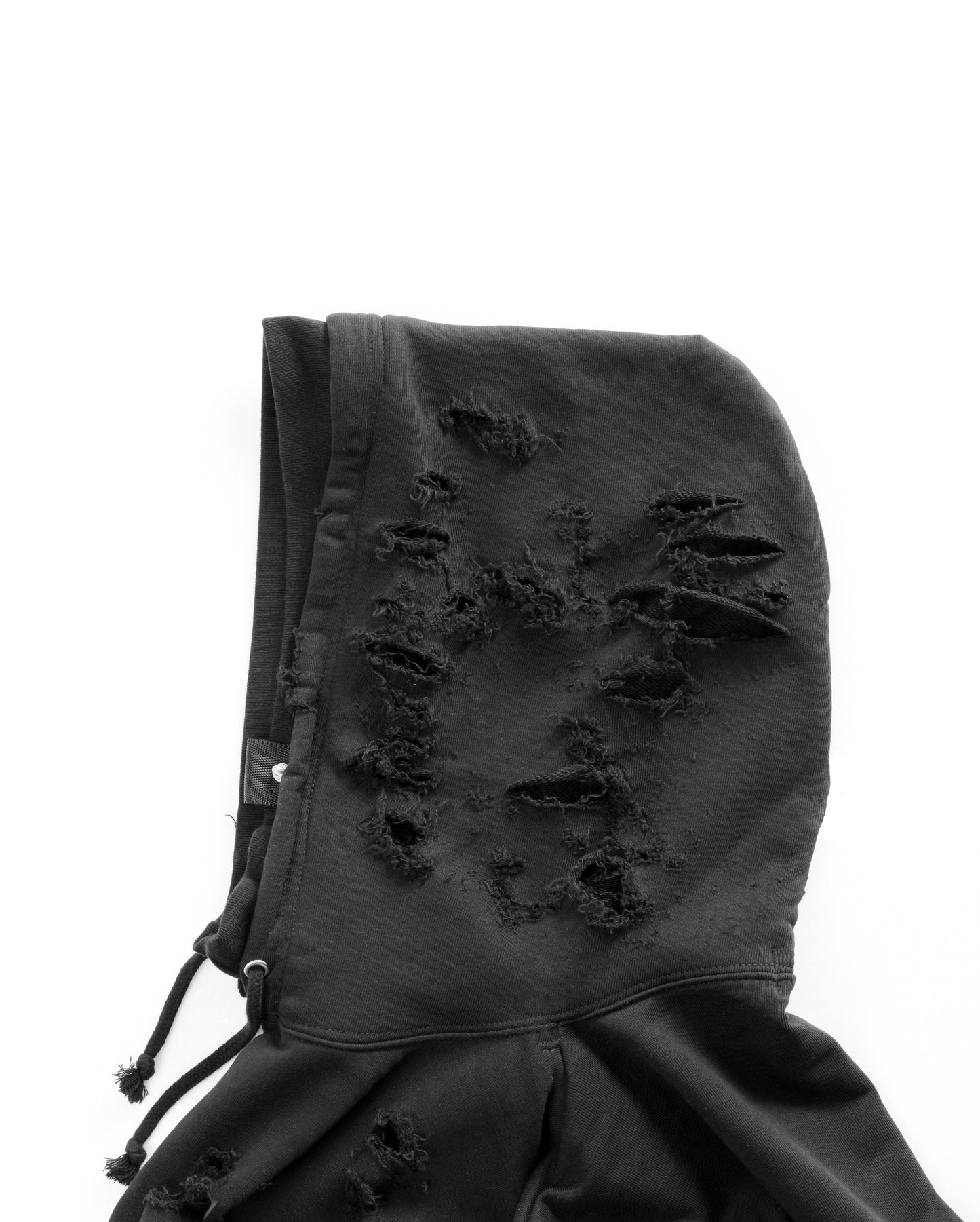 Extra Damaged Hoodie (Black)