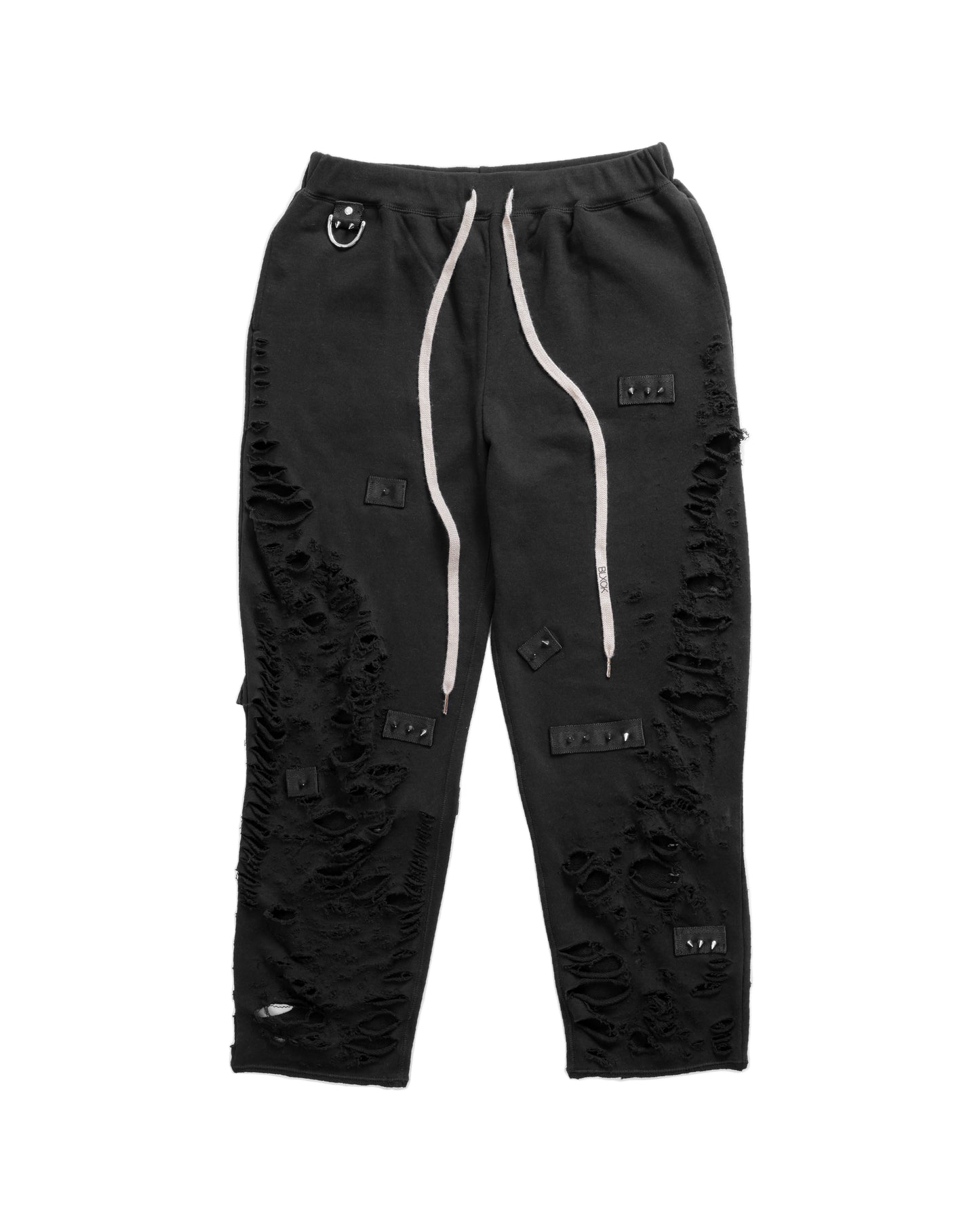 Damaged Studs Sweatpants