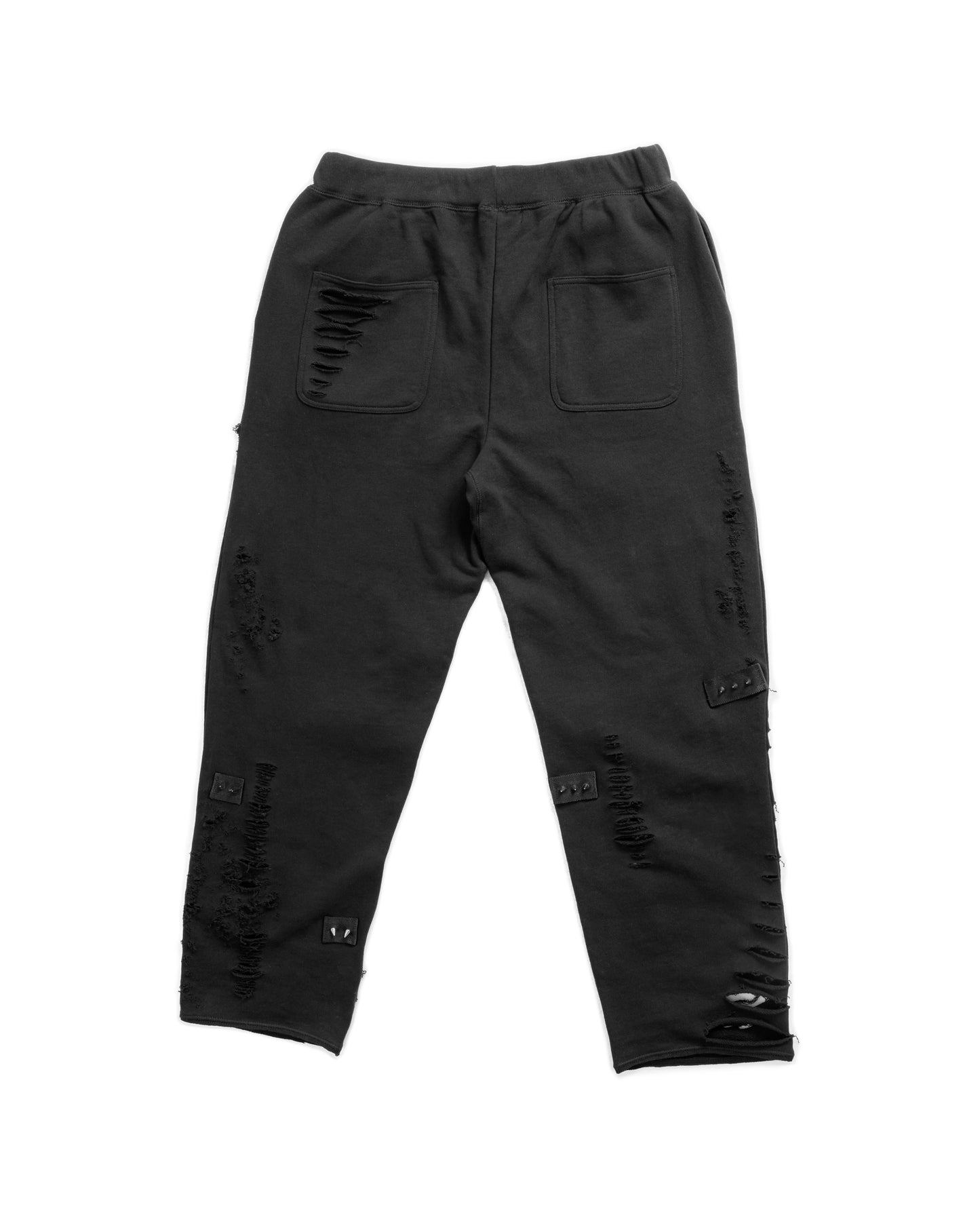 Damaged Studs Sweatpants