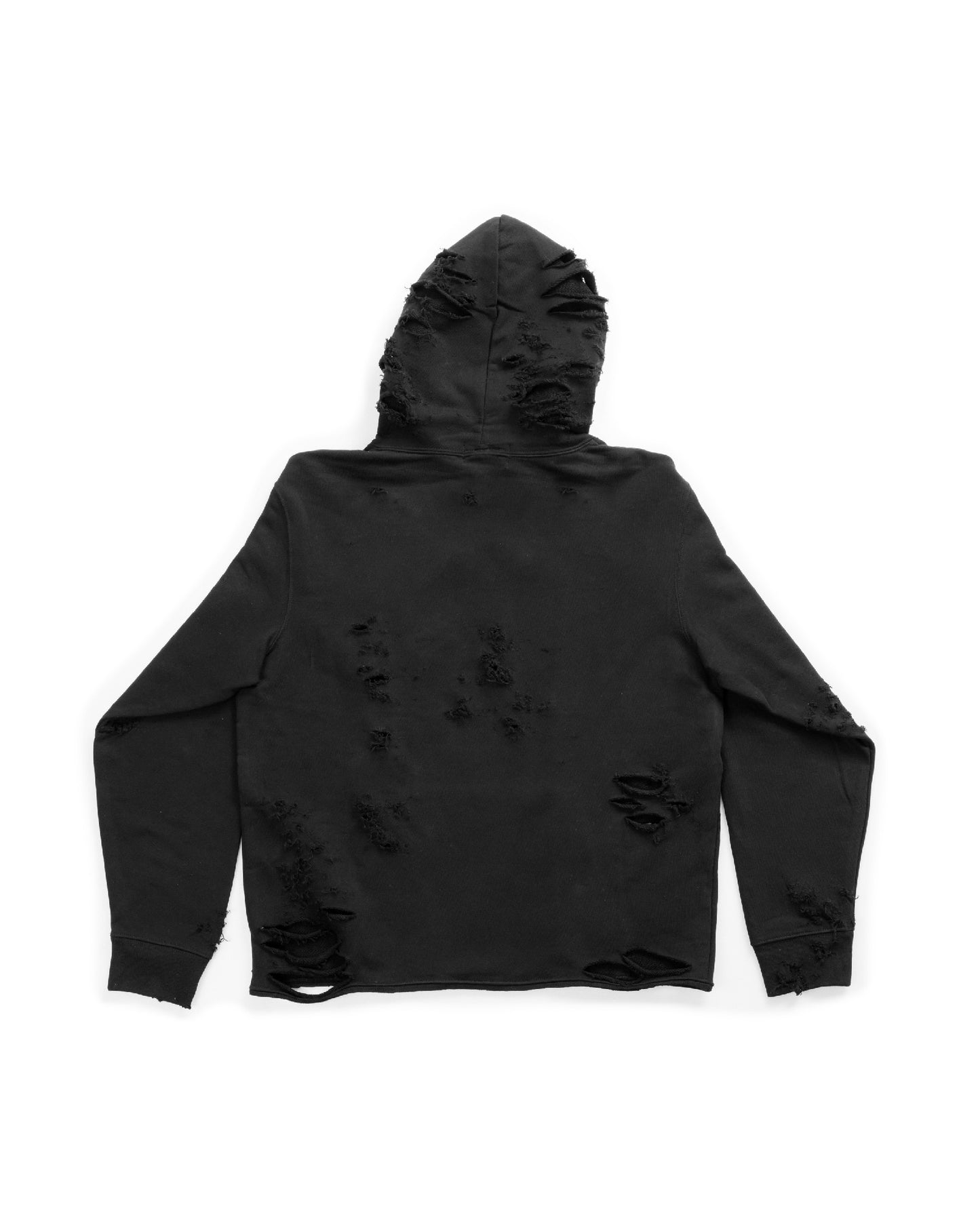 Extra Damaged Hoodie (Black)