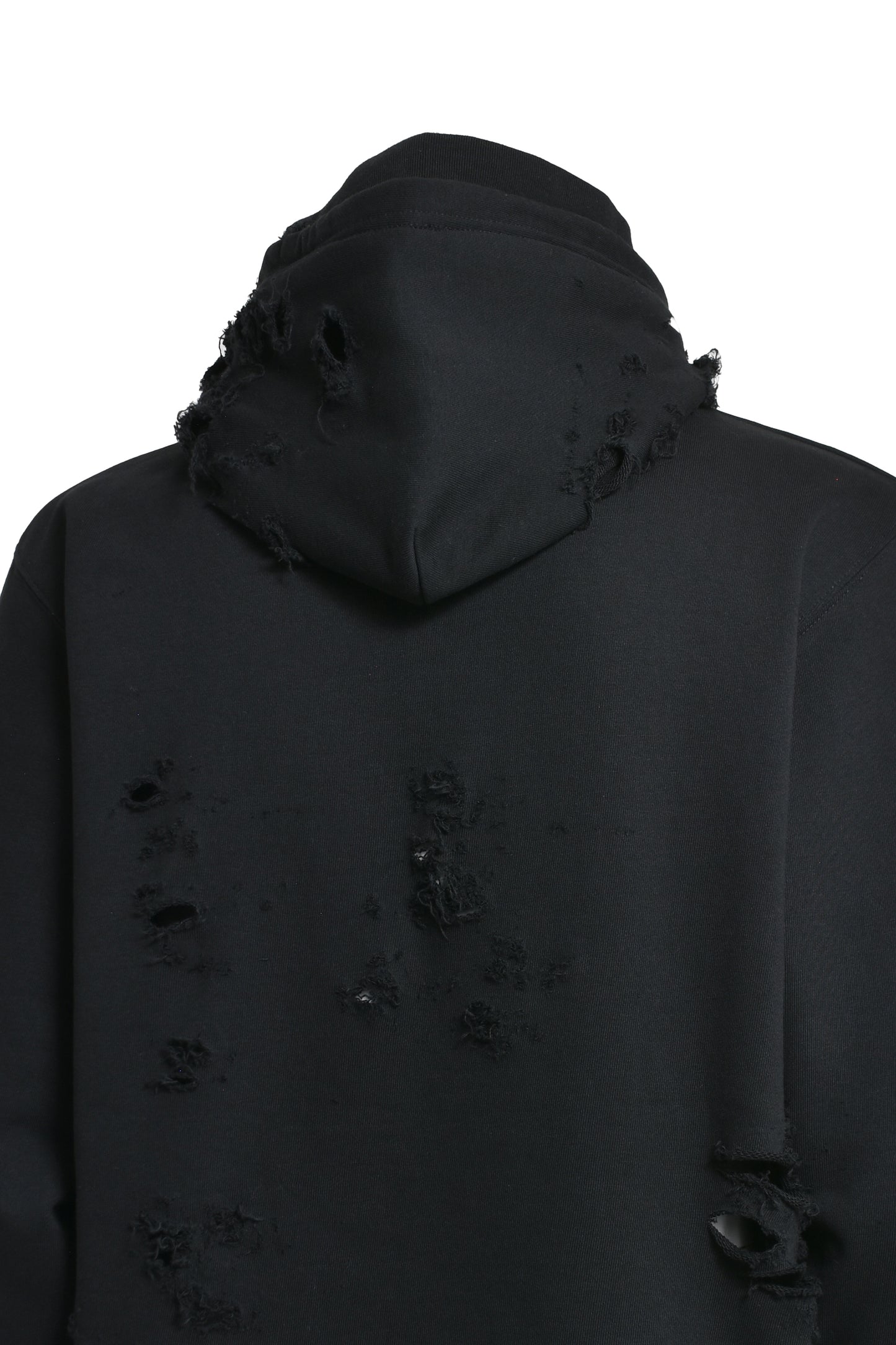 Extra Damaged Hoodie (Black)