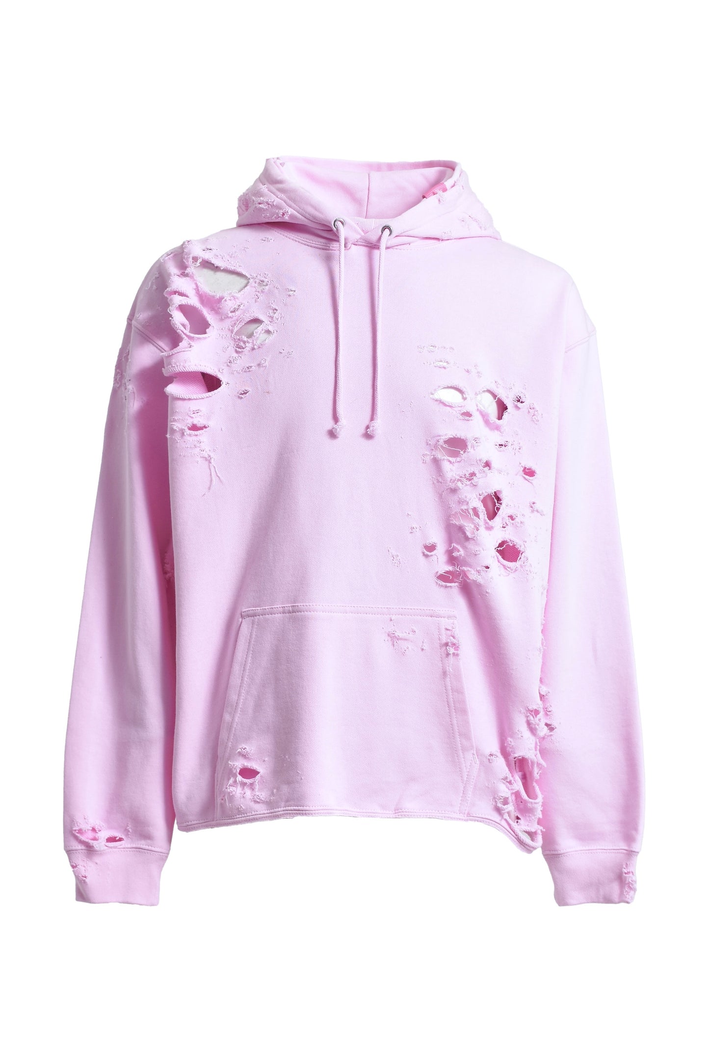 Extra Damaged Hoodie (Pink)