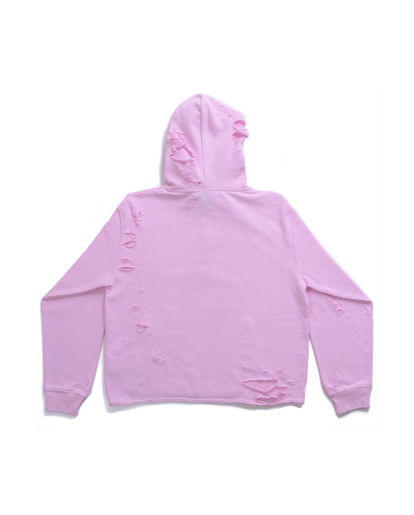 Extra Damaged Hoodie (Pink)