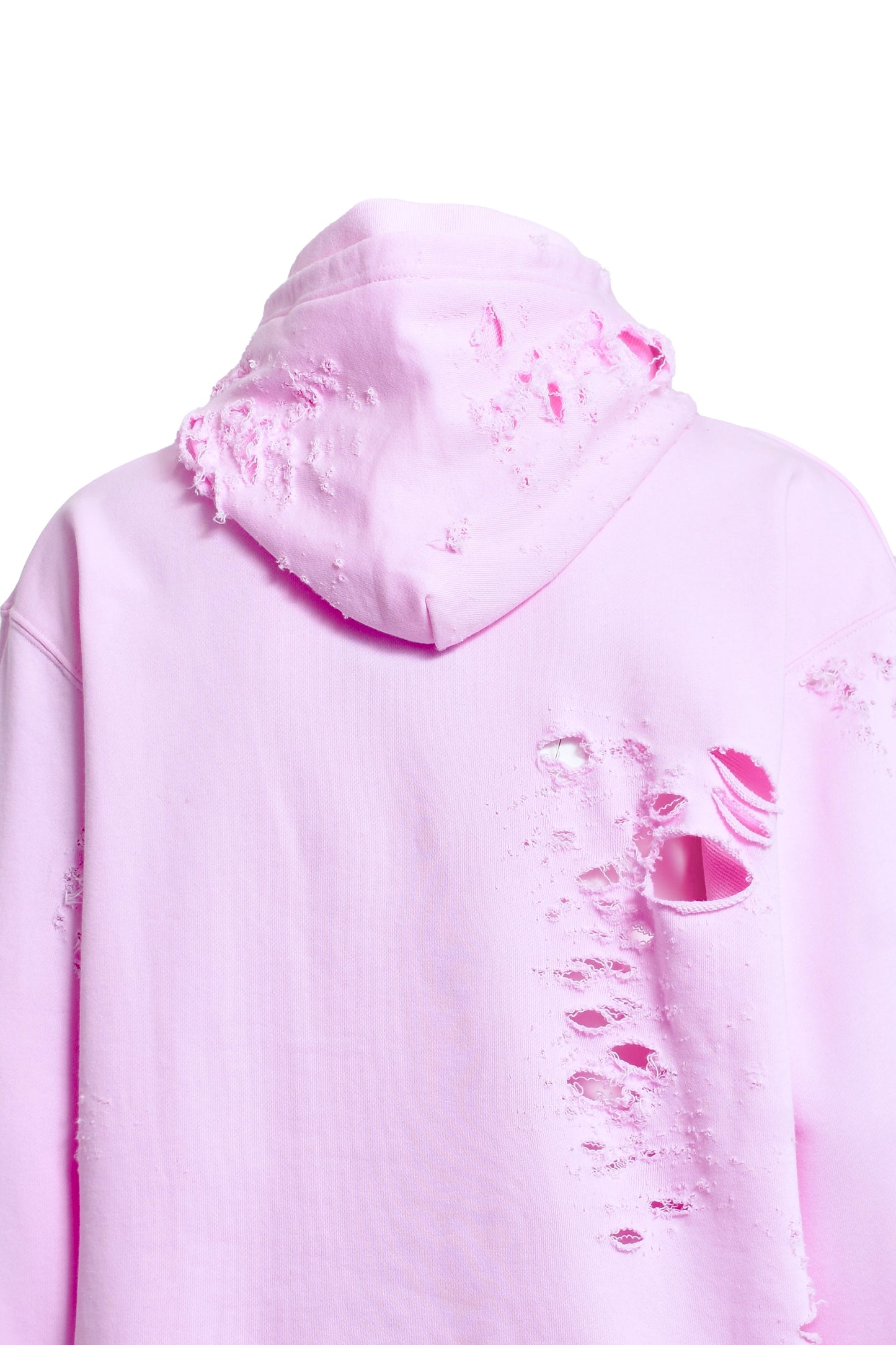 Extra Damaged Hoodie (Pink)