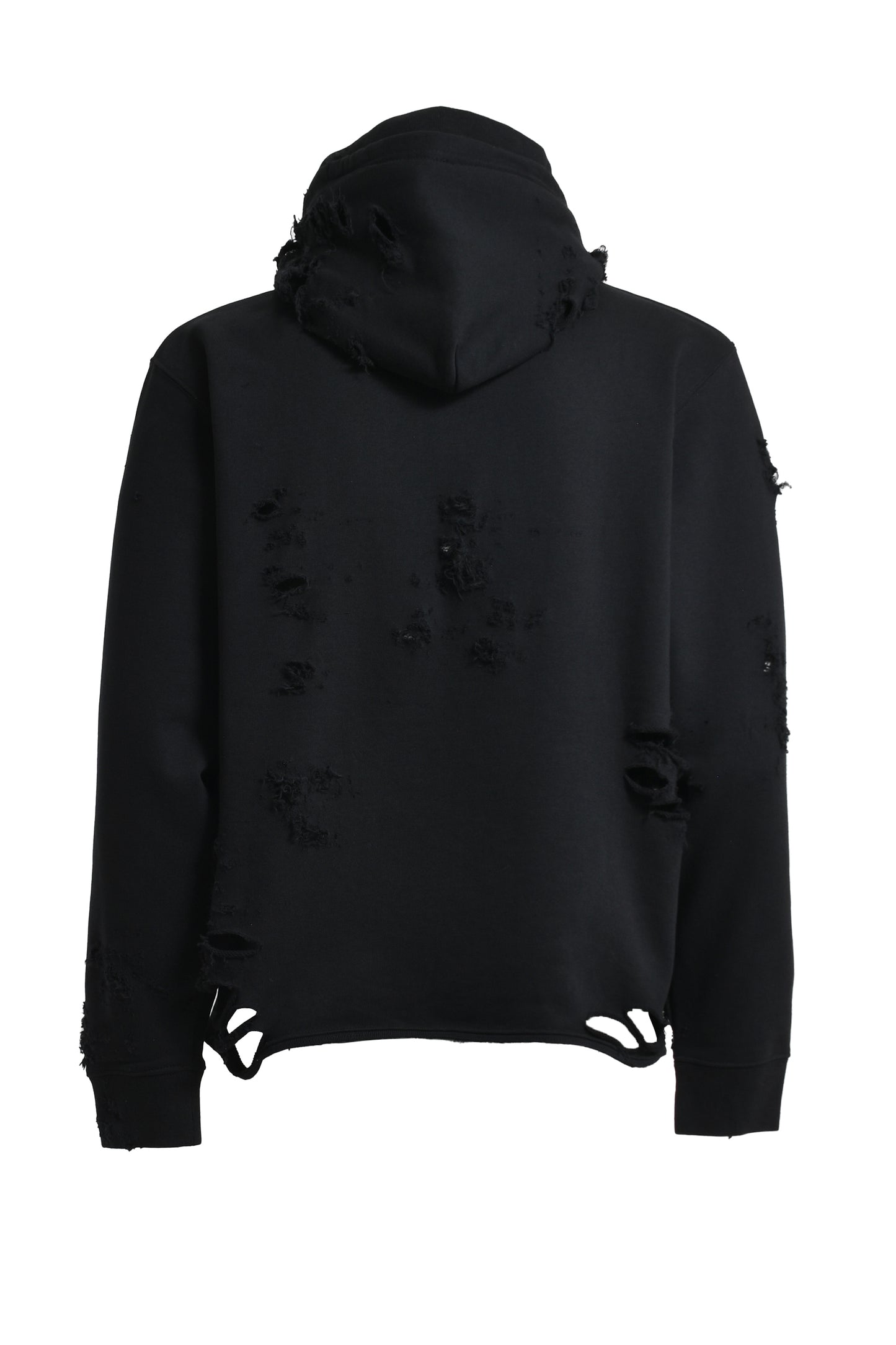 Extra Damaged Hoodie (Black)