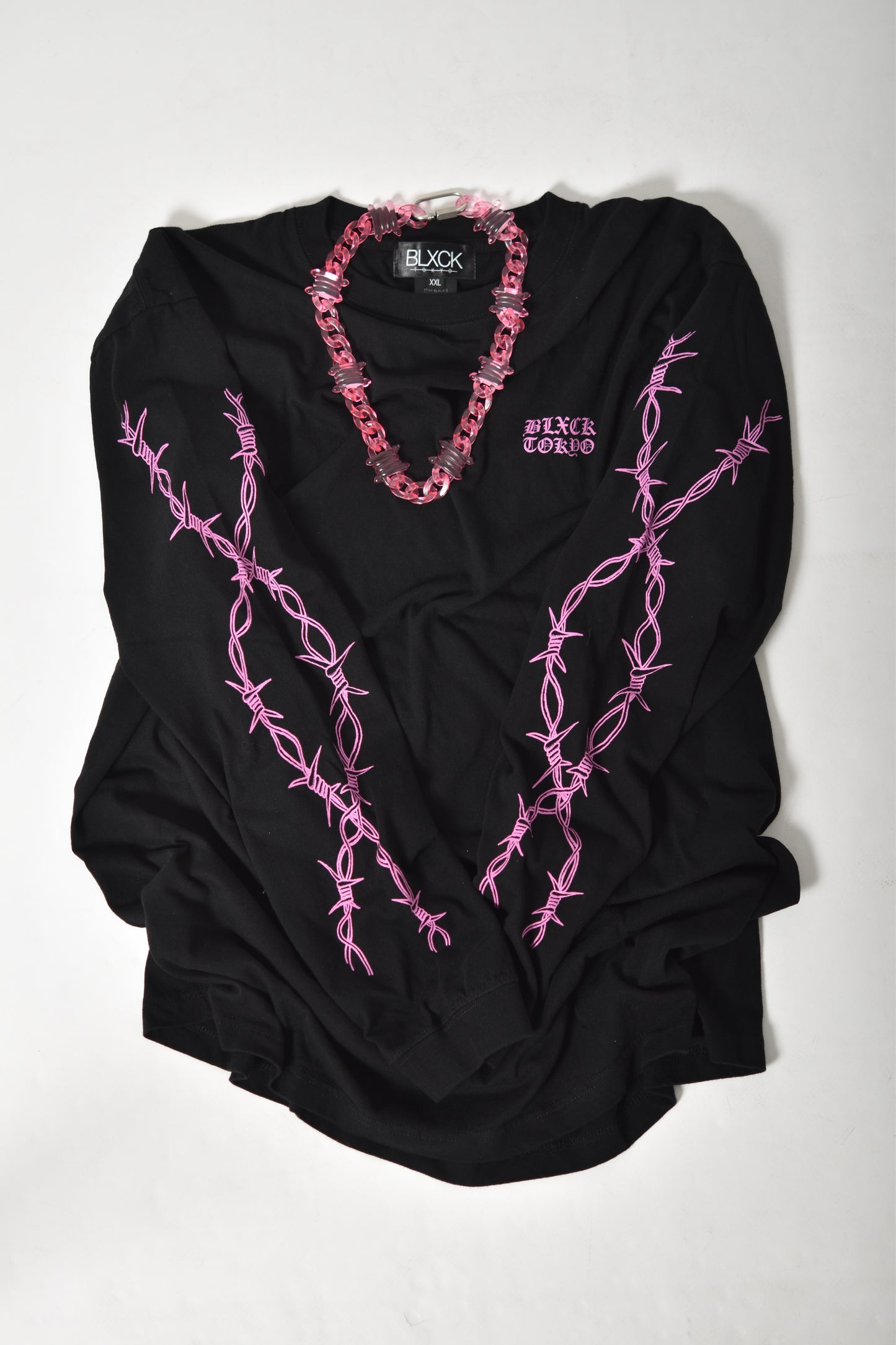 Barbed Wire L/S (Pink) *LIMITED COLOUR*