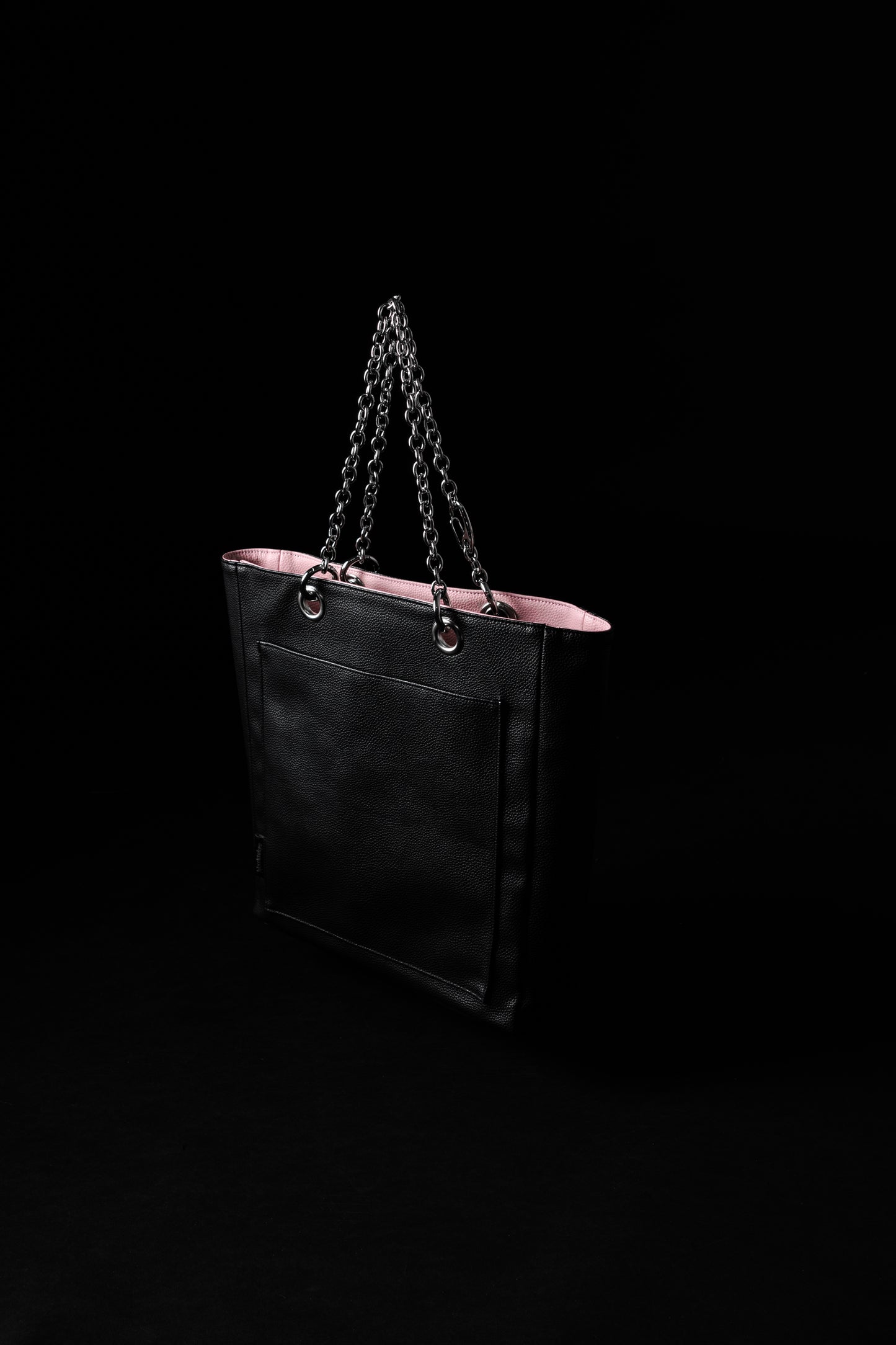 Reversible Tote Bag (Pink x Black)