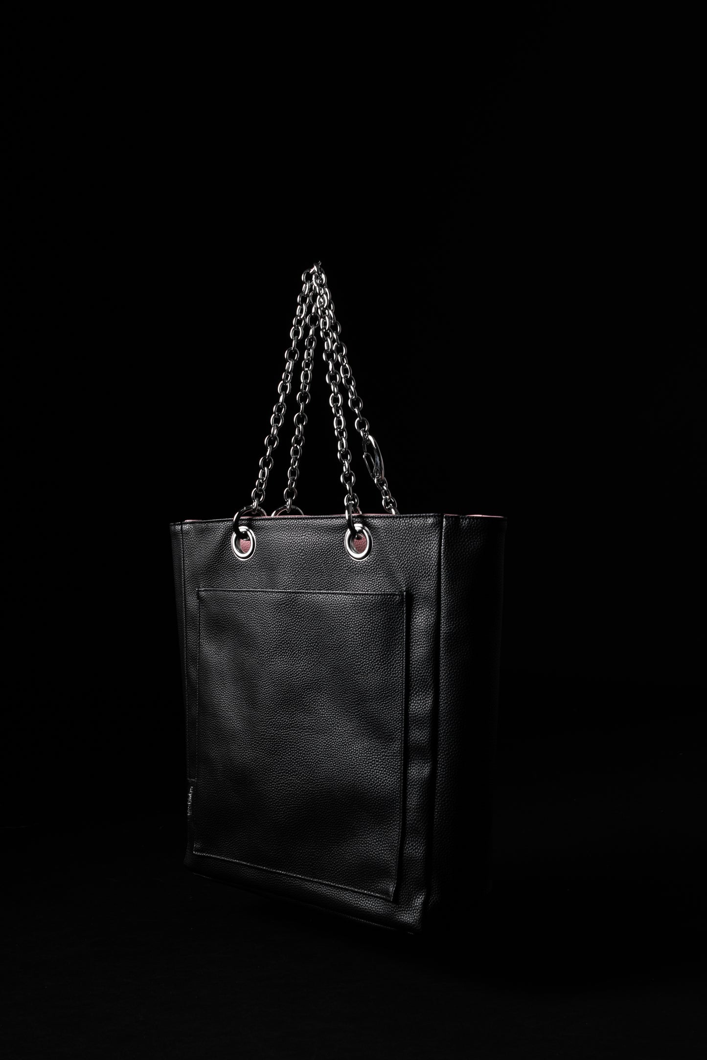 Reversible Tote Bag (Pink x Black)