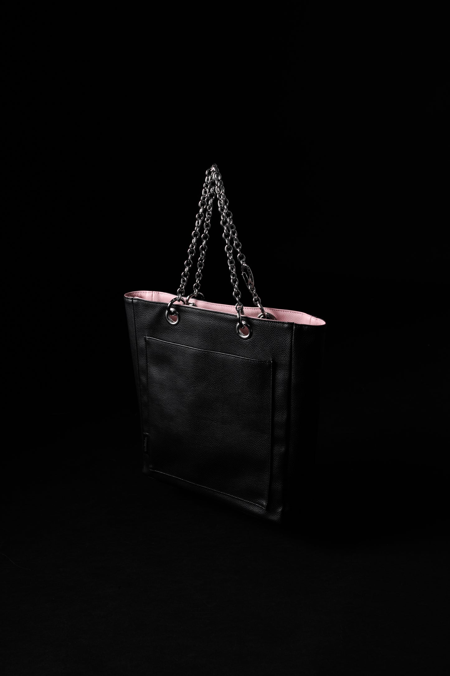 Reversible Tote Bag (Pink x Black)