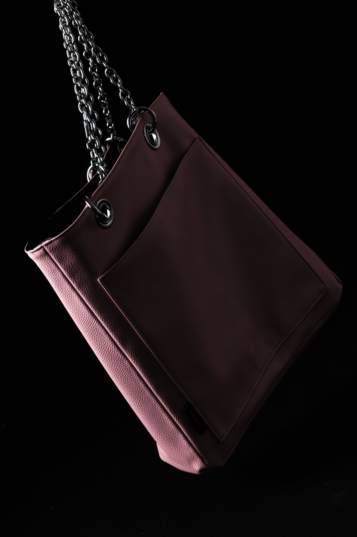 Reversible Tote Bag (Pink x Black)