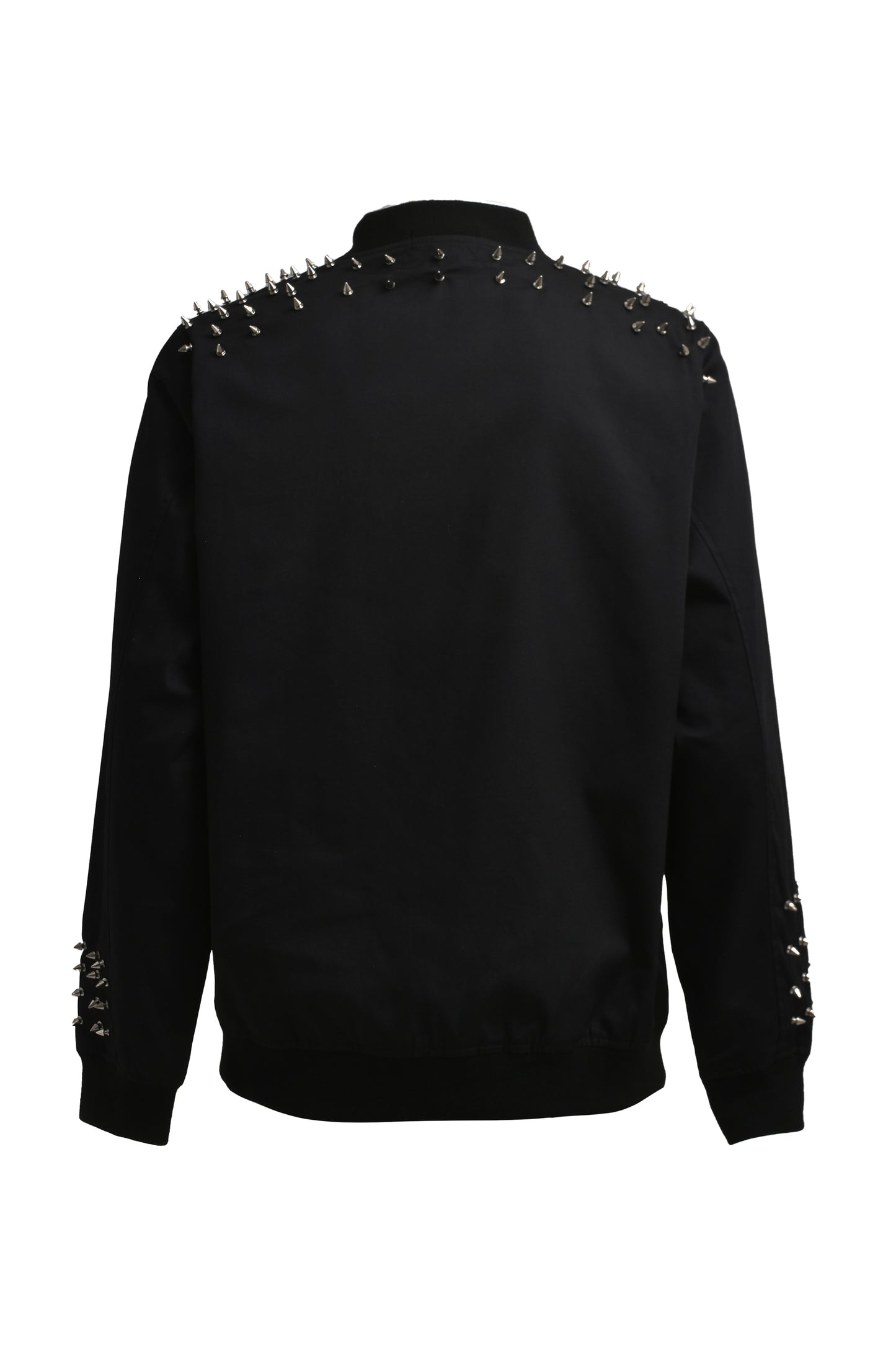 Spiked Light Bomber Jacket