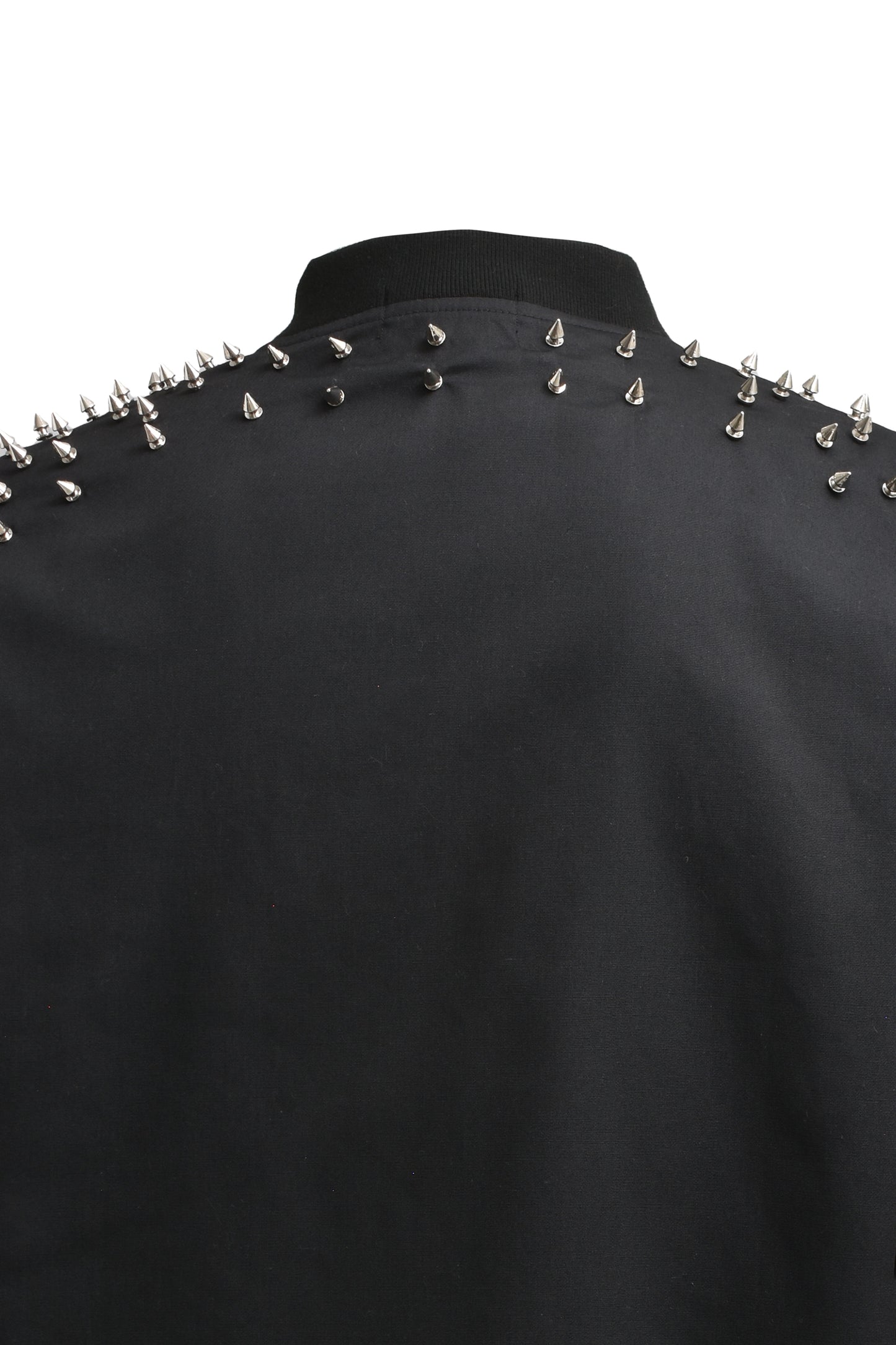 Spiked Light Bomber Jacket