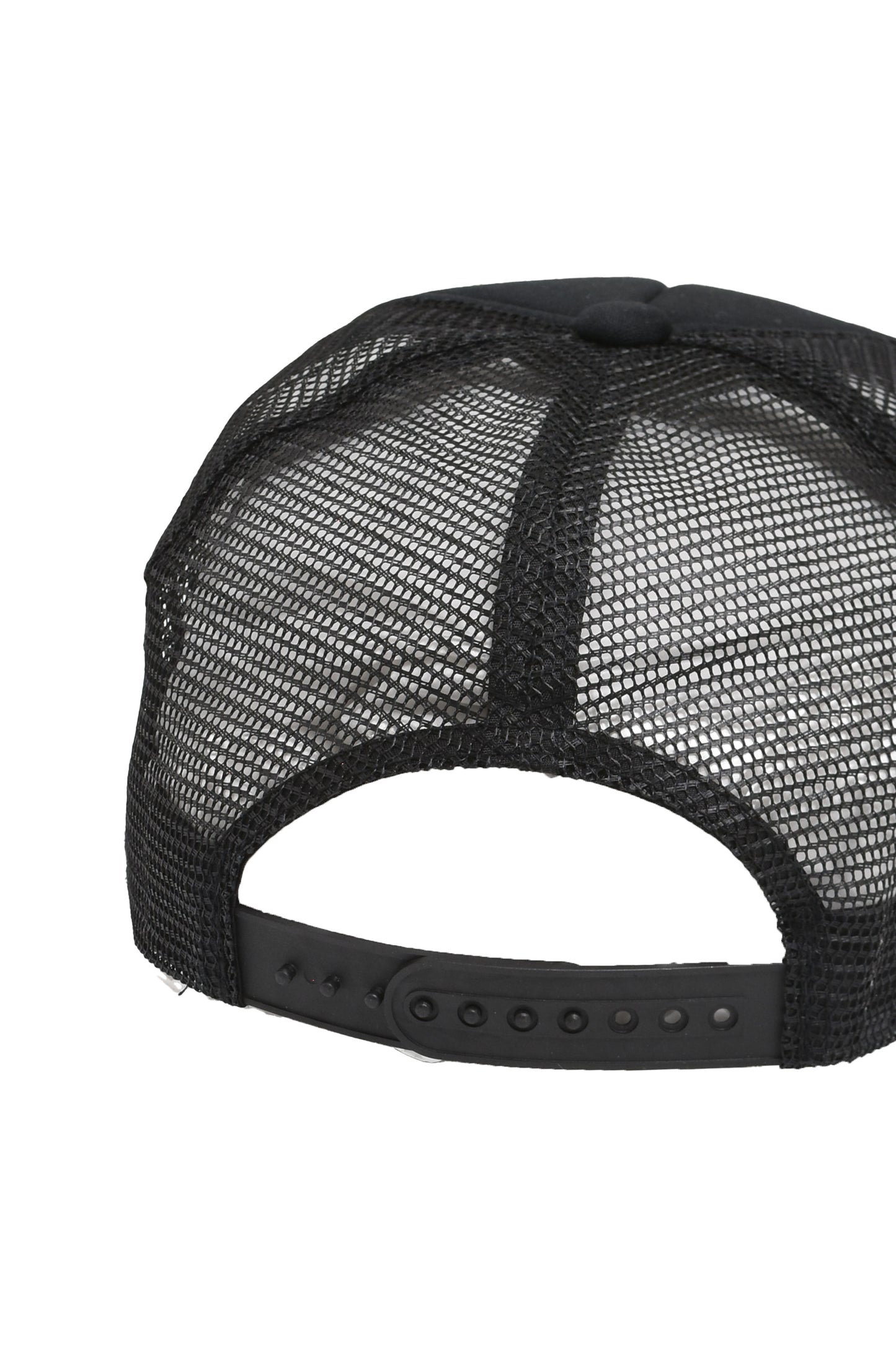 Spiked Trucker Hat (Black x Black)