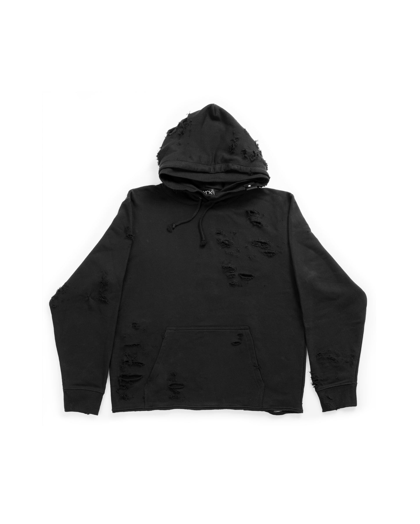 Extra Damaged Hoodie (Black)