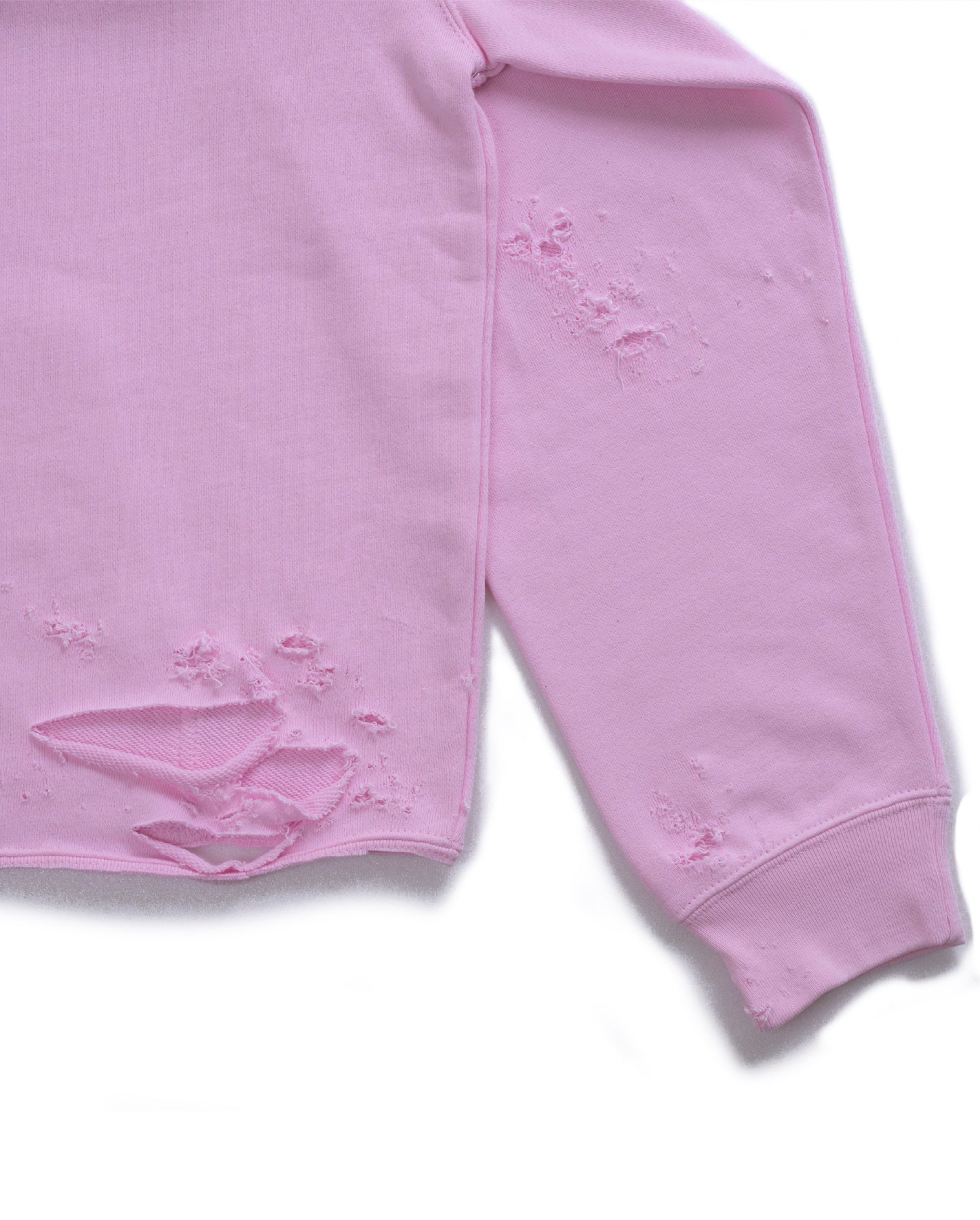 Extra Damaged Hoodie (Pink)