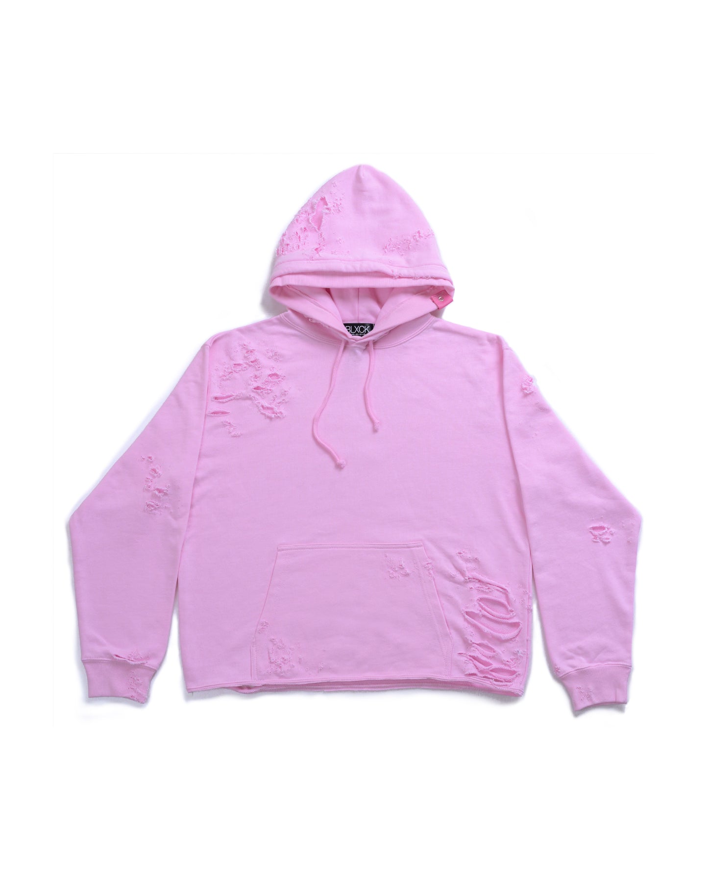Extra Damaged Hoodie (Pink)