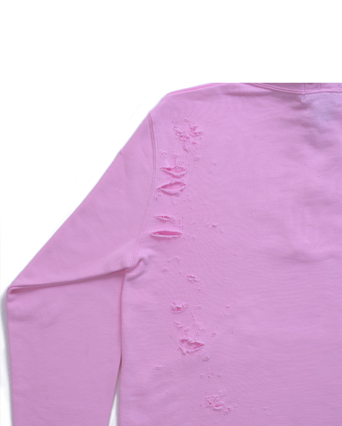 Extra Damaged Hoodie (Pink)