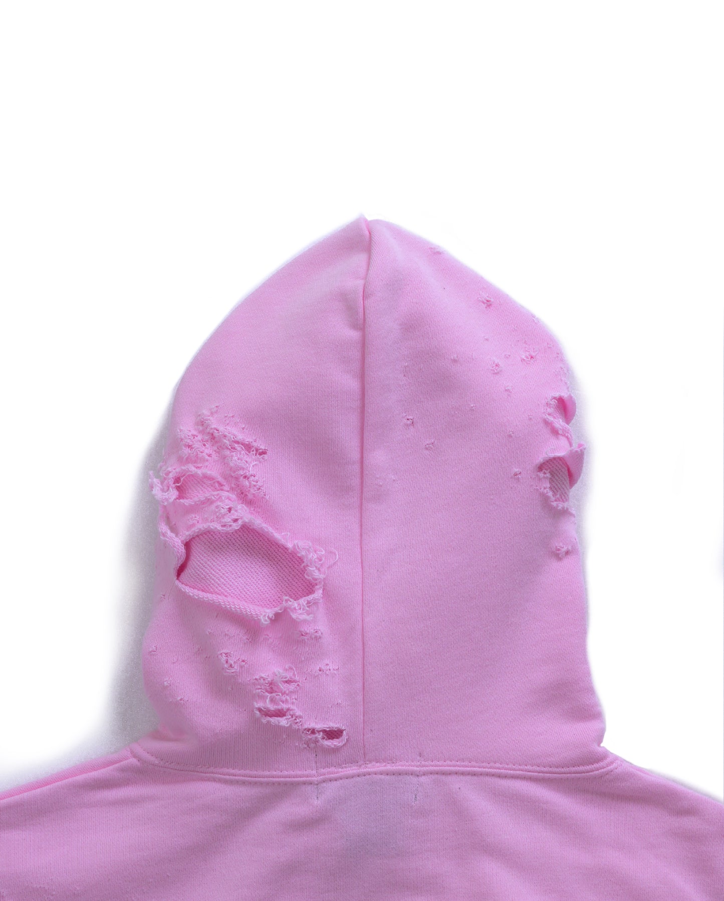 Extra Damaged Hoodie (Pink)