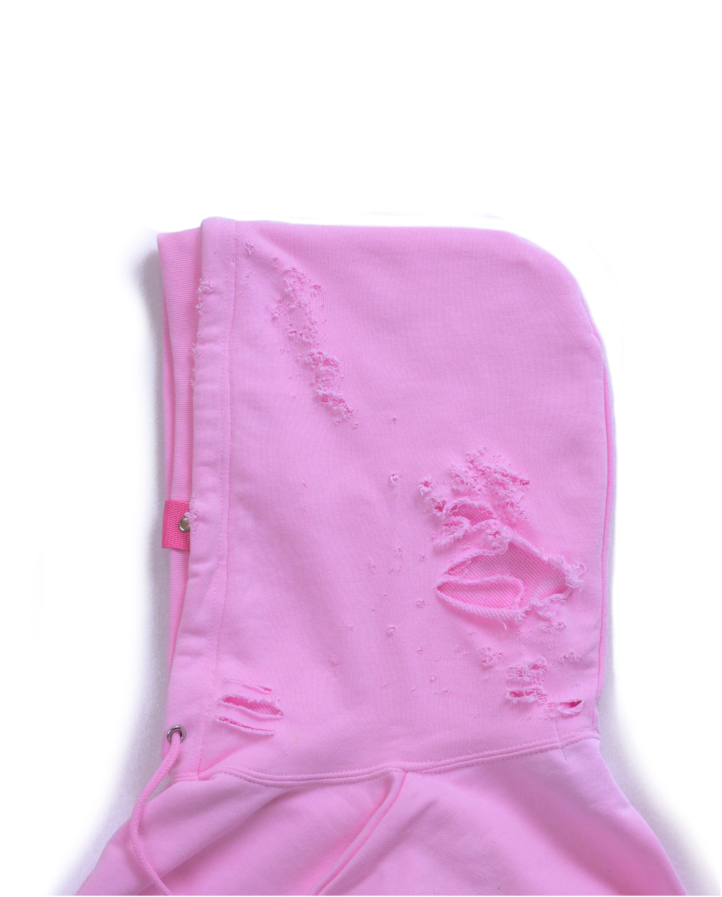 Extra Damaged Hoodie (Pink)