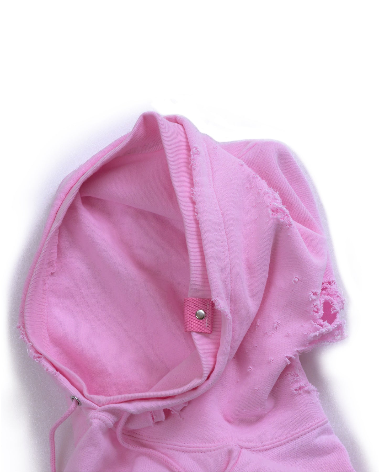 Extra Damaged Hoodie (Pink)