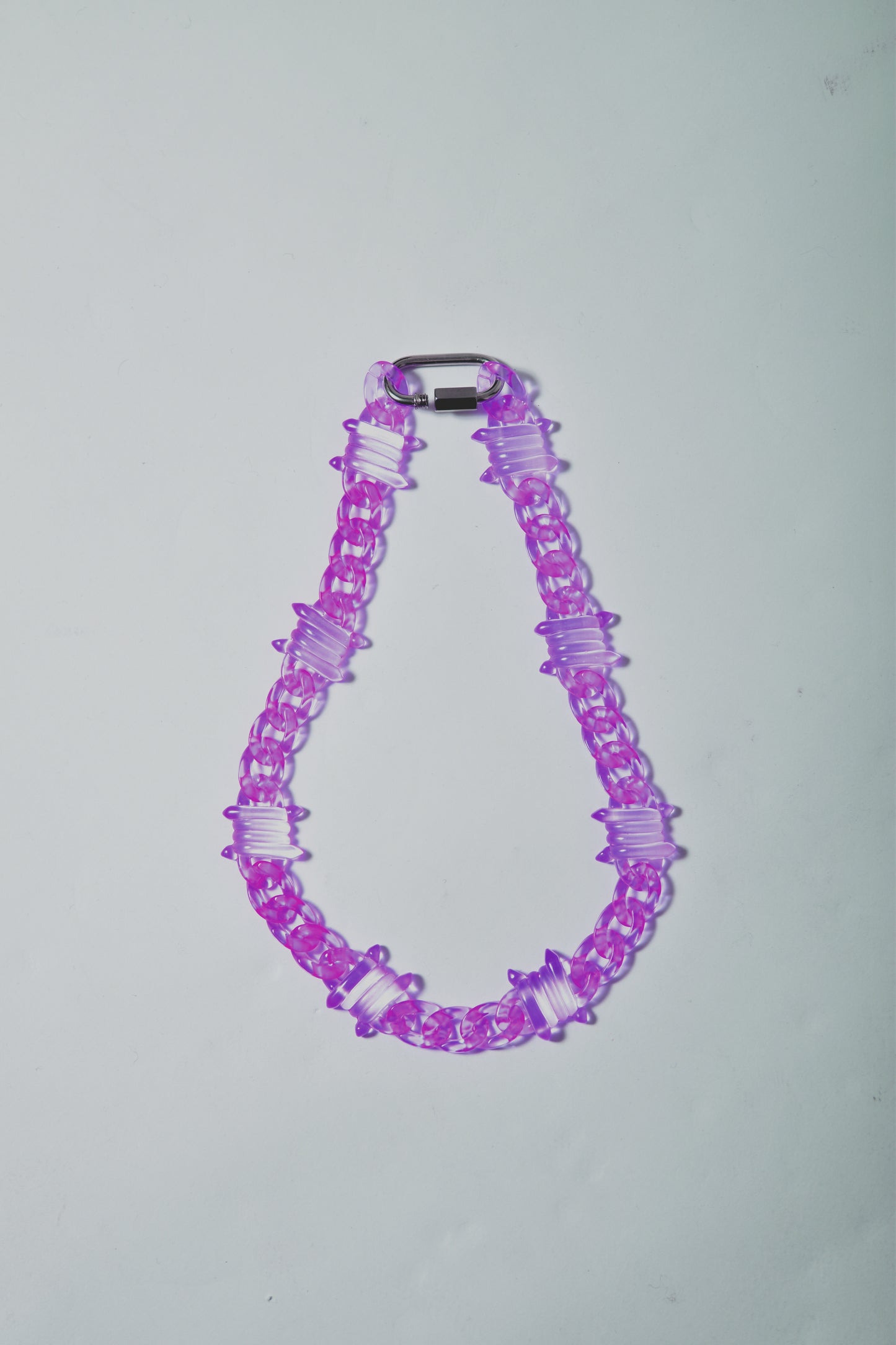 Clear Spike Necklace (ALPHA JEWELRY TOKYO x BLXCK TOKYO COLLAB)