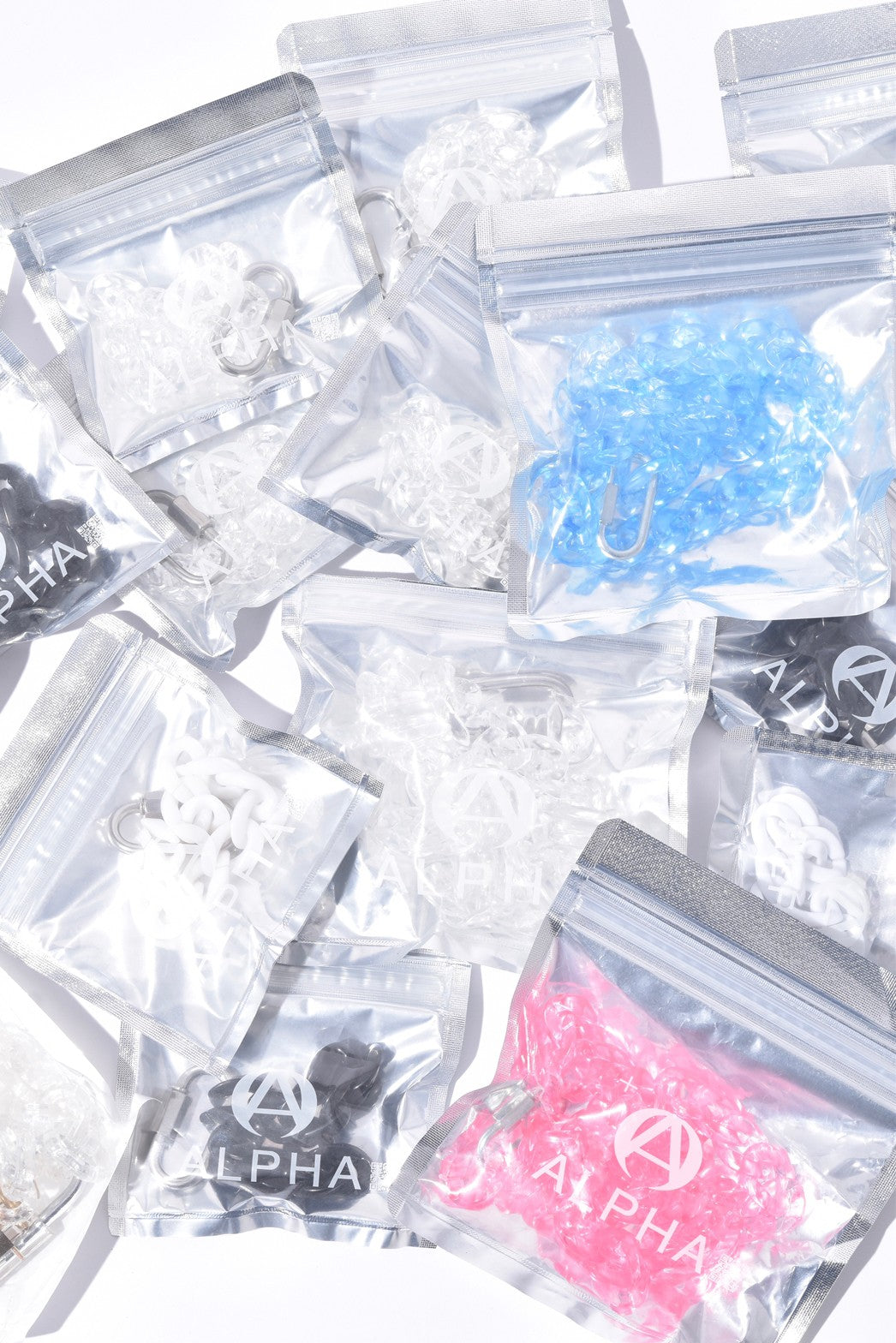 南京錠クリアネックレス