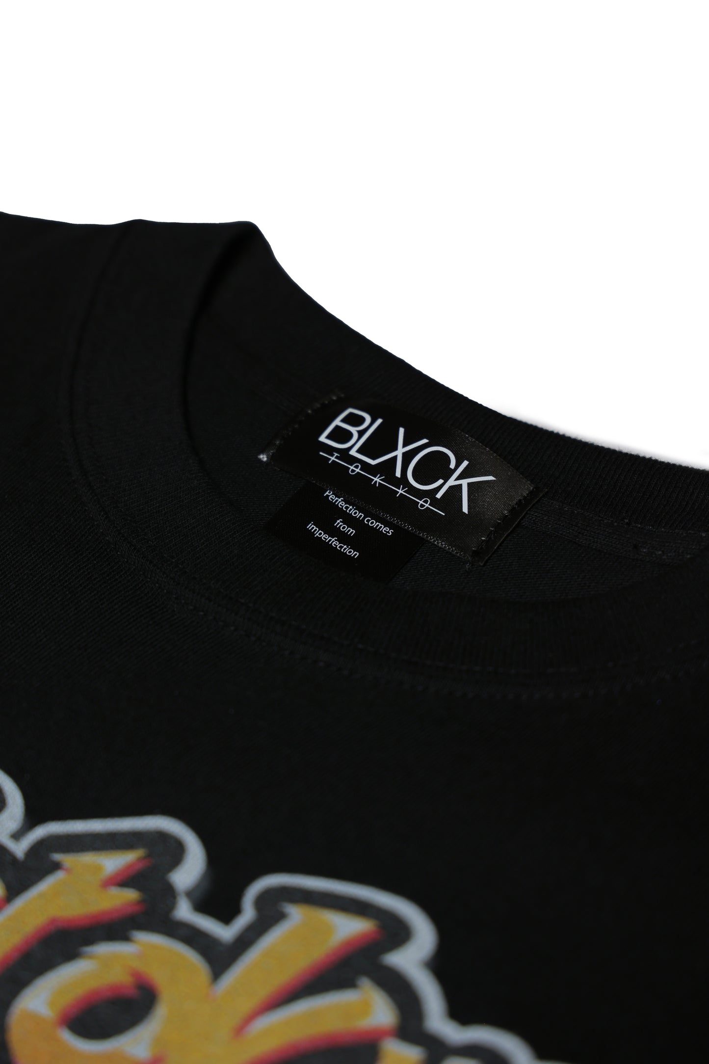 Cropped Darkness Flavored Tee (Black)