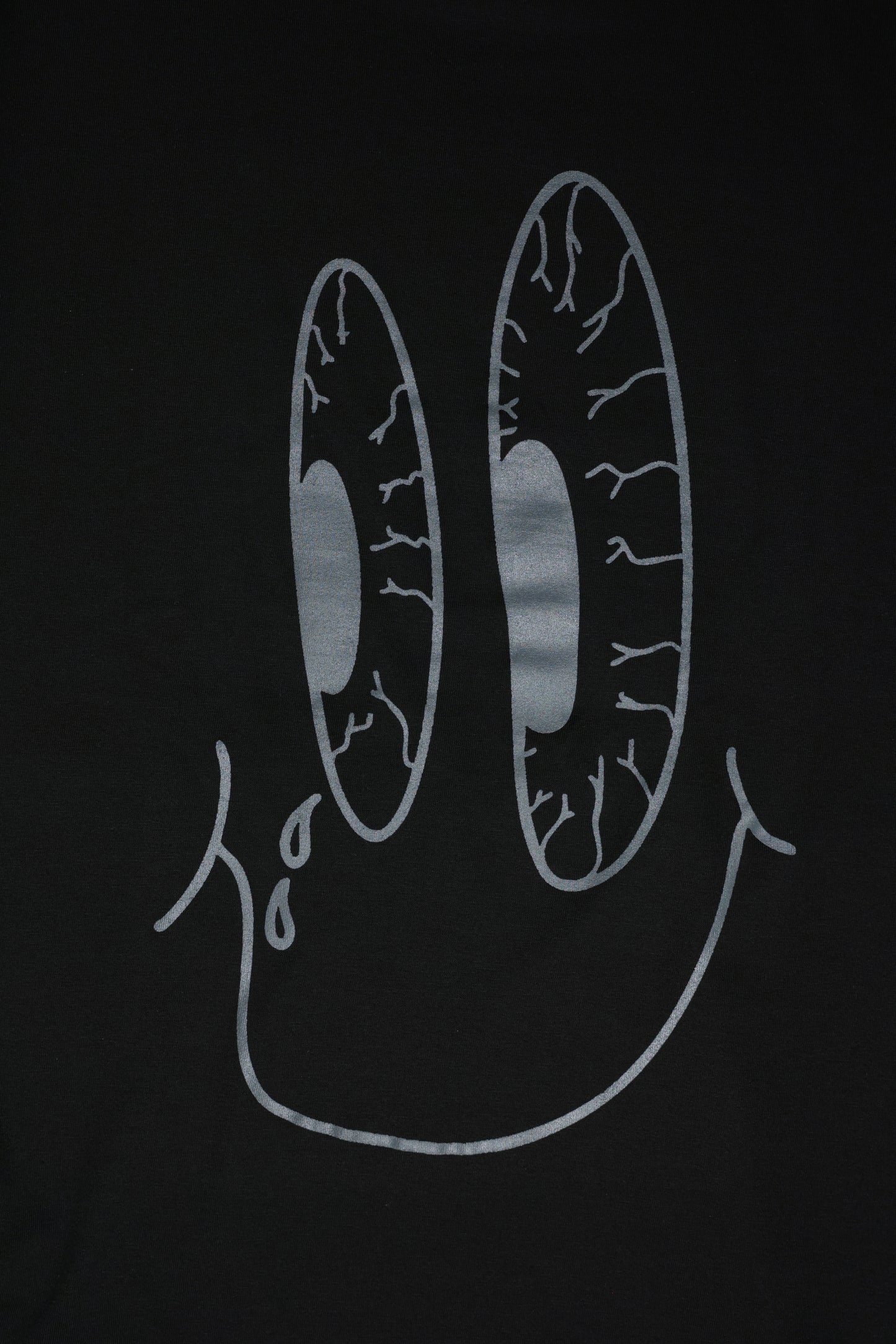 Smiley Face Tee (Black)