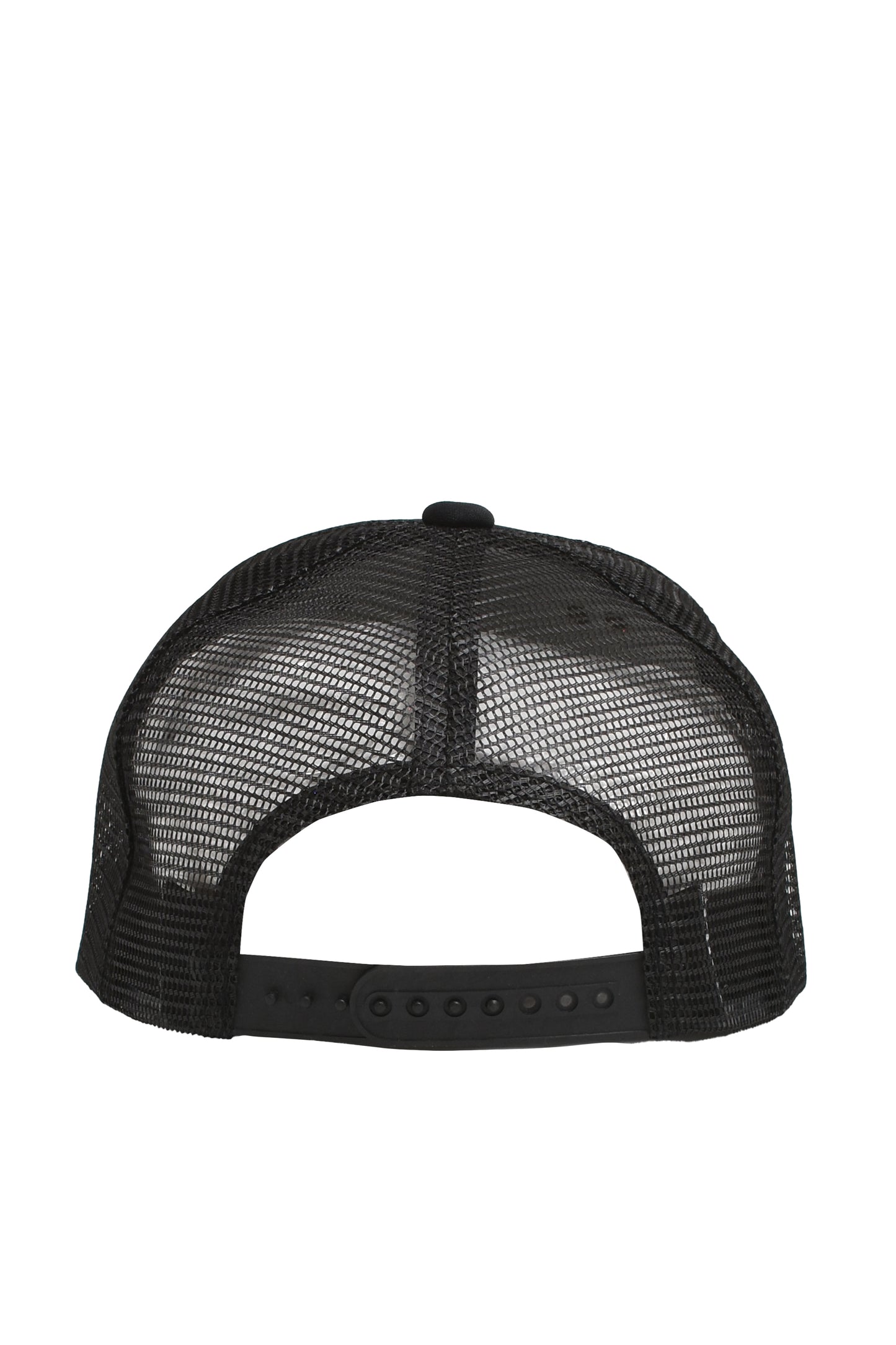 Spiked Trucker Hat (Black x White)