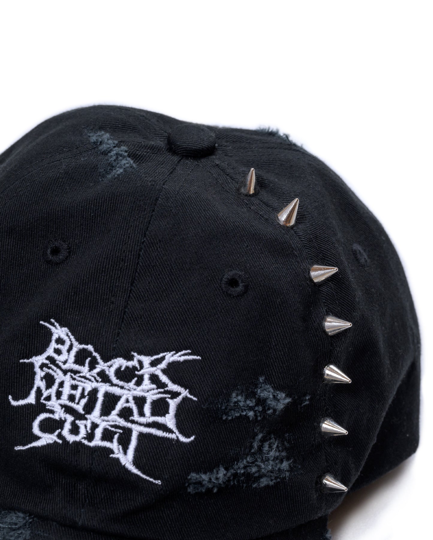 Damaged Metal Cult Dad Hat (B x W)