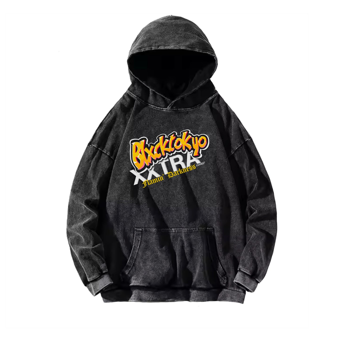 Darkness Flavored Hoodie (Acid Wash)
