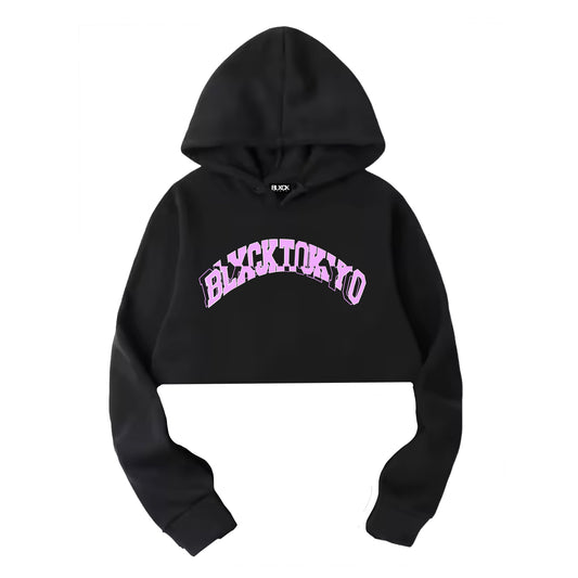 Crop Uni Logo Hoodie