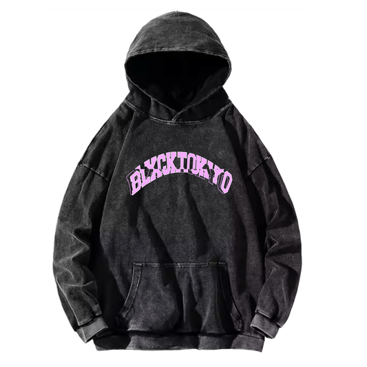 Uni Logo Hoodie (Acid Wash)