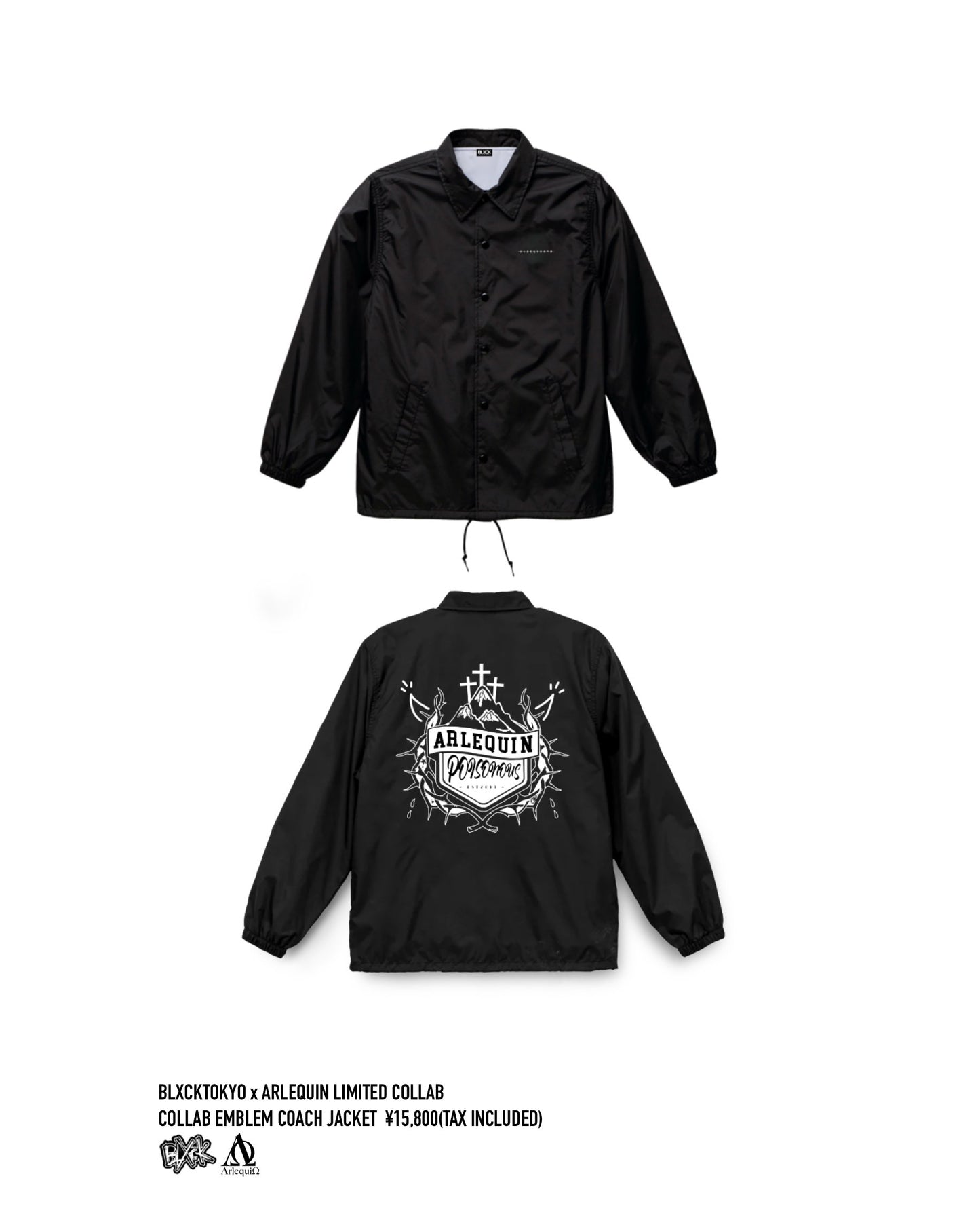 Collab Emblem Coach Jacket